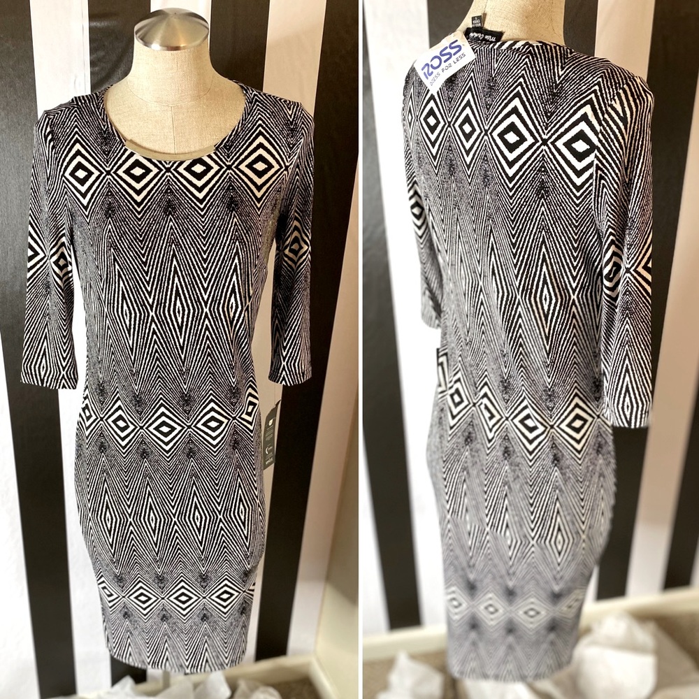 Mlle Gabrielle Spandex Bodycon Dress